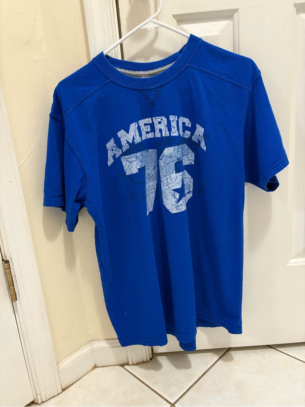 Blue 'America 76' Graphic women’s T-Shirt